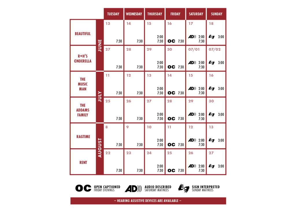 Music Circus Sacramento Seating Map Elcho Table